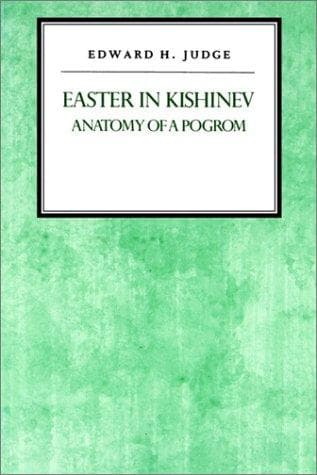 Cover of Easter in Kishinev by Edward H. Judge