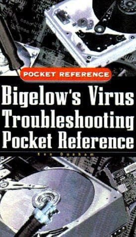 Cover of Bigelow's virus troubleshooting pocket reference by Ken Dunham