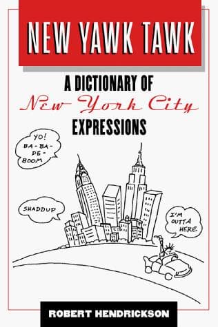 Cover of New Yawk tawk by Robert Hendrickson