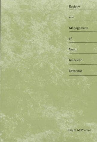 Cover of Ecology and management of North American savannas by Guy R. McPherson