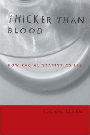 Cover of Thicker than blood by Tukufu Zuberi