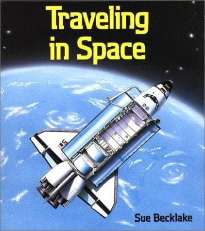 Cover of Traveling in space by Sue Becklake
