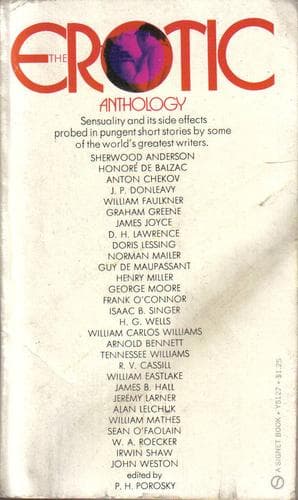 Cover of The erotic anthology by P. H. Porosky