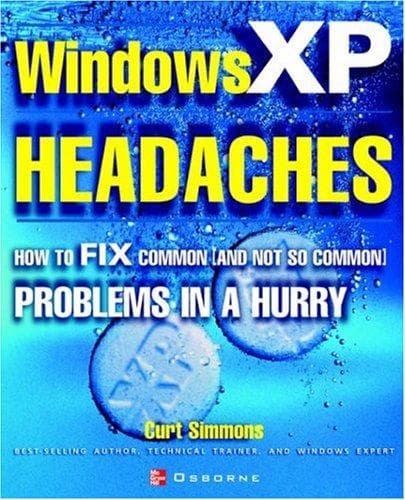 Cover of Windows XP headaches by Curt Simmons