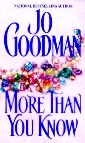 Cover of More than you know by Jo Goodman