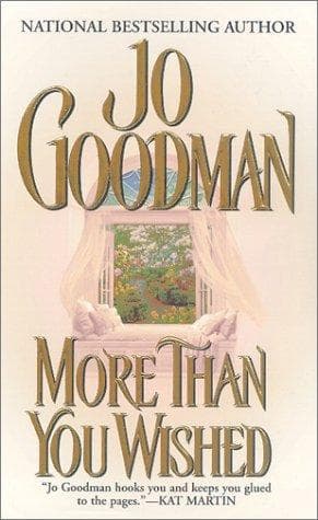 Cover of More than you wished by Jo Goodman