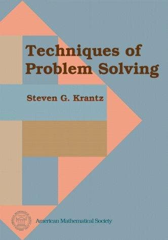 Cover of Techniques of problem solving by Steven G. Krantz