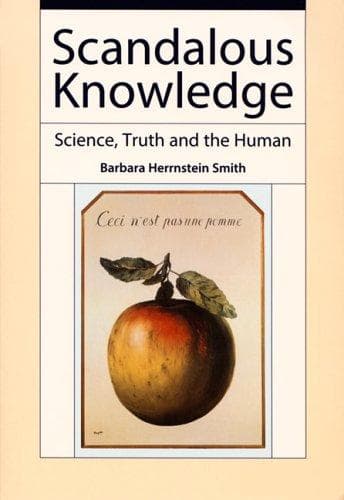 Cover of Scandalous knowledge by Barbara Herrnstein Smith