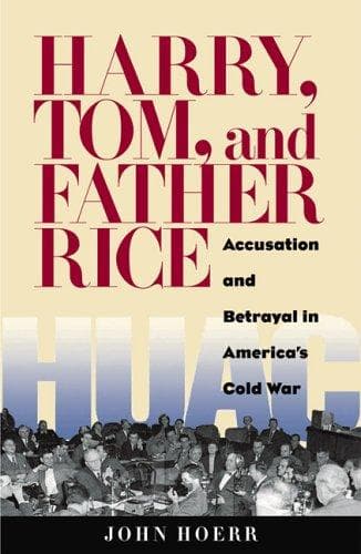 Cover of Harry, Tom, and Father Rice by John P. Hoerr