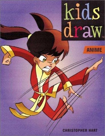 Cover of Kids draw anime by Hart, Christopher