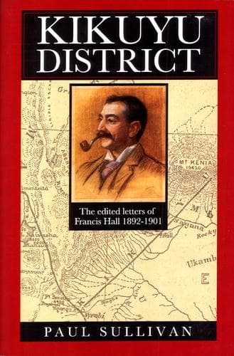 Cover of Kikuyu District by Francis George Hall