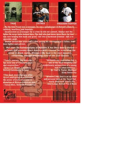 Cover of The window 2 my soul by Yusef Bunchy Shakur