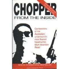 Cover of Chopper, from the inside by Mark Brandon Read