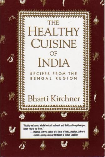 Cover of The Healthy Cuisine of India by Bharti Kirchner