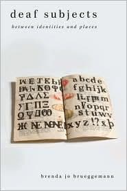 Cover of Deaf subjects by Brenda Jo Breuggemann