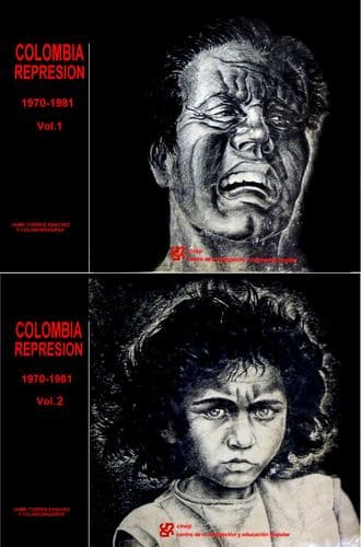 Cover of Colombia represión, 1970-1981 by Jaime Torres Sánchez