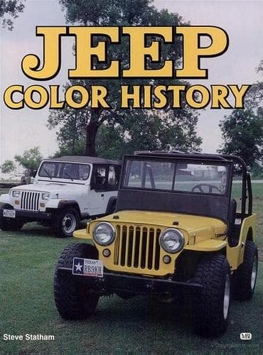 Cover of Jeep Color History by Steve Statham