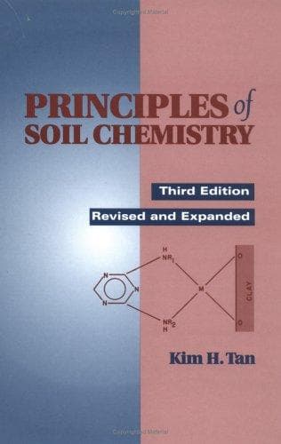Cover of Principles of soil chemistry by Kim H. Tan