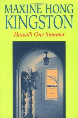 Cover of Hawaiʻi one summer by Maxine Hong Kingston