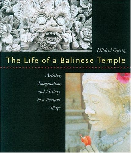 Cover of The Life of a Balinese Temple by Hildred Geertz