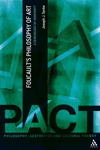 Cover of Foucault's philosophy of art by Joseph J. Tanke