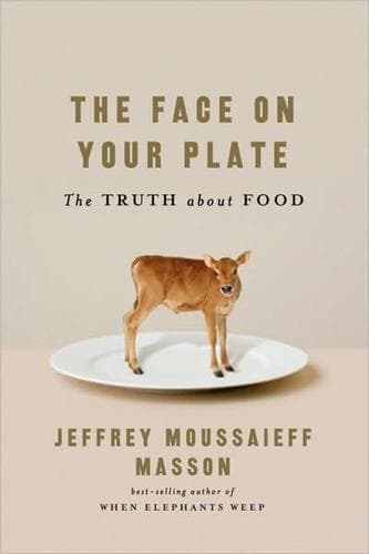 Cover of The face on your plate by J. Moussaieff Masson