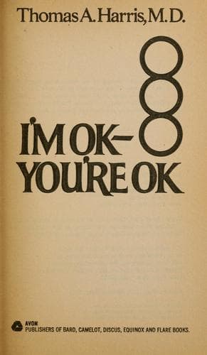 Cover of I'm OK, you're OK by Thomas Anthony Harris