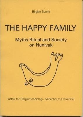 Cover of The happy family by Birgitte Sonne