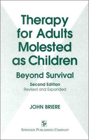 Cover of Therapy for adults molested as children by John Briere