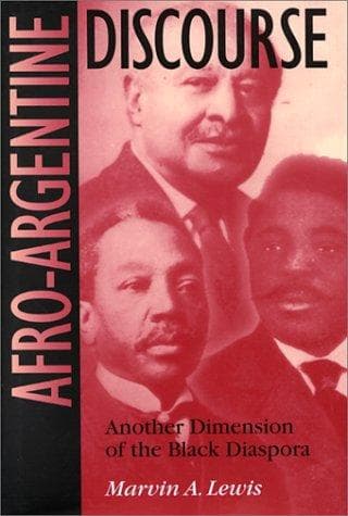 Cover of Afro-Argentine Discourse by Marvin A. Lewis