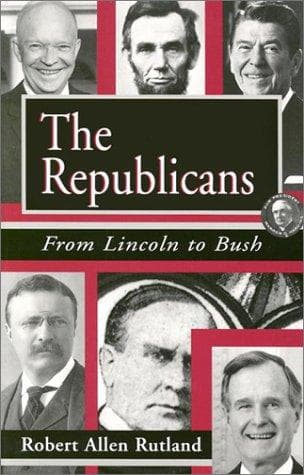 Cover of The Republicans by Robert Allen Rutland