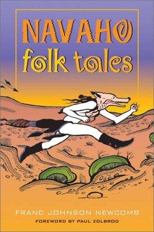 Cover of Navaho folk tales by Franc Johnson Newcomb