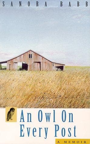 Cover of An owl on every post by Sanora Babb