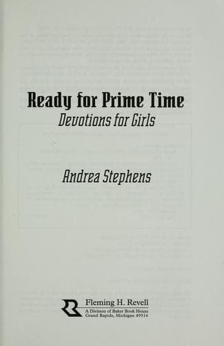 Cover of Ready for prime time by Andrea Stephens