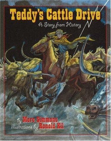 Cover of Teddy's cattle drive by Marc Simmons