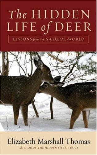 Cover of The Hidden Life of Deer by Elizabeth Marshall Thomas