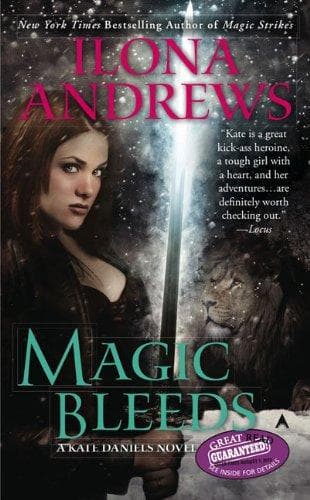 Cover of Magic Bleeds by Ilona Andrews