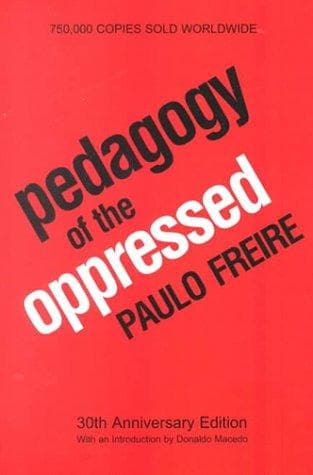 Cover of Pedagogia do Oprimido by Paulo Freire