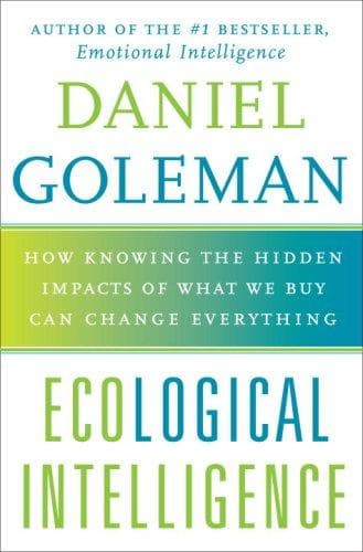 Cover of Ecological intelligence by Daniel Goleman