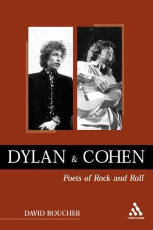 Cover of Dylan and Cohen by David Boucher