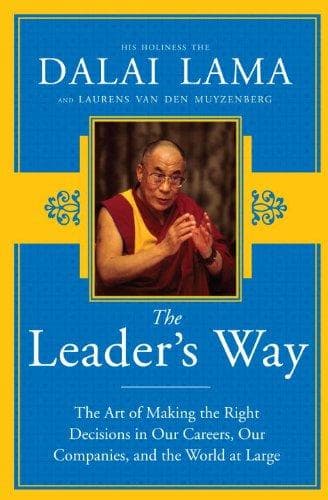Cover of The Leader's Way by His Holiness Tenzin Gyatso the XIV Dalai Lama