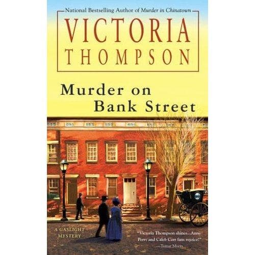 Cover of Murder on Bank Street by Victoria Thompson