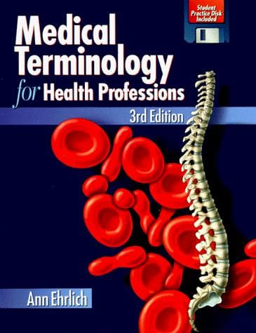 Cover of Medical Terminology For Health Professions by Ann Ehrlich