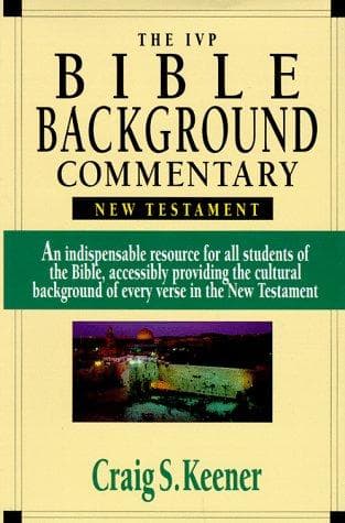 Cover of The IVP Bible Background Commentary by Craig S. Keener