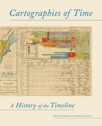 Cover of Cartographies of time by Daniel Rosenberg
