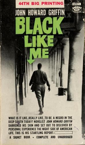 Cover of Black Like Me by John Howard Griffin