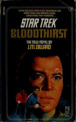 Cover of Star Trek - Bloodthirst by J. M. Dillard
