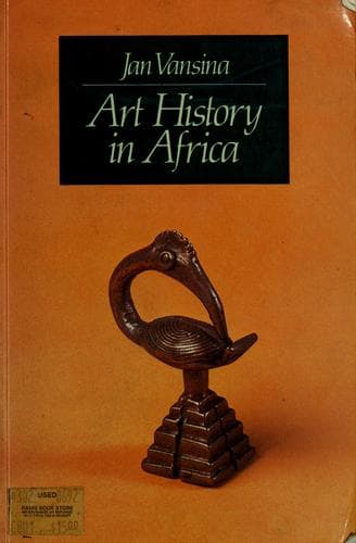 Cover of Art history in Africa by Jan Vansina