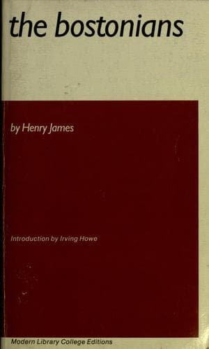 Cover of The Bostonians by Henry James