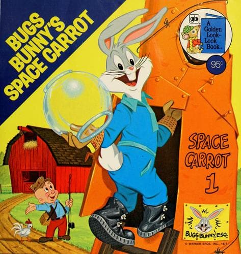 Cover of Bugs Bunny's space carrot by Seymour Reit